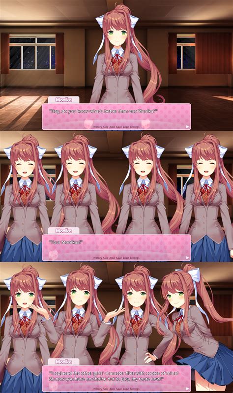 monika r34|DDLC Afternoon with Monika